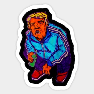 Slav Squt Trump Sticker